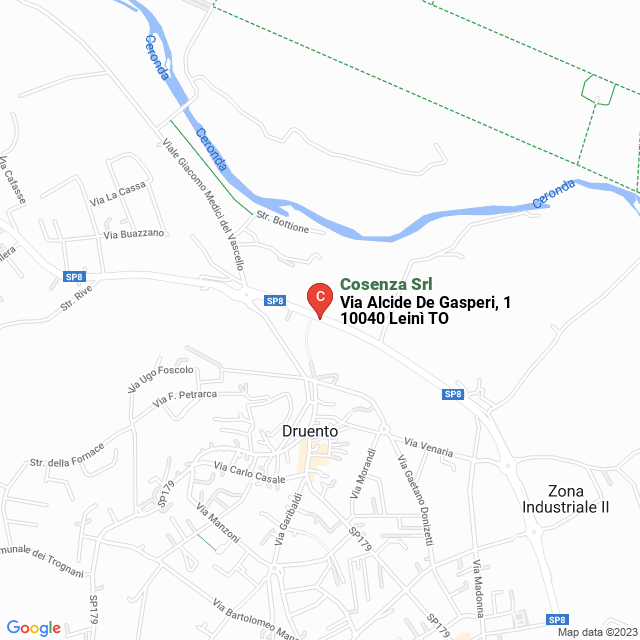apri la mappa di Cosenza Srl