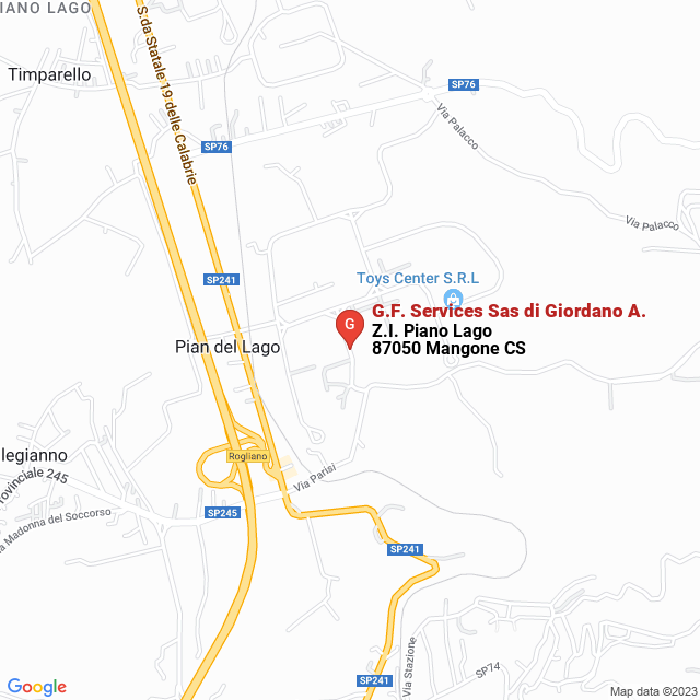 apri la mappa di G.F. Services Sas di Giordano A.