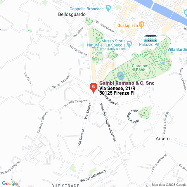apri la mappa di Gambi Romano & C. Snc