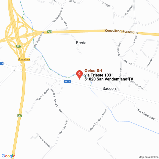 apri la mappa di Gelco Srl