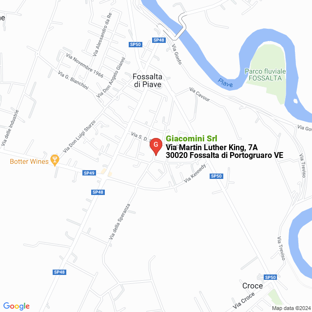 apri la mappa di Giacomini Srl