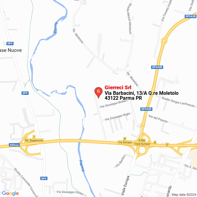 apri la mappa di Gierreci Srl