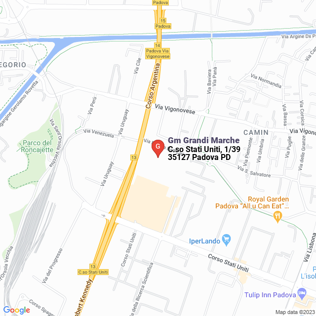 apri la mappa di Gm Grandi Marche