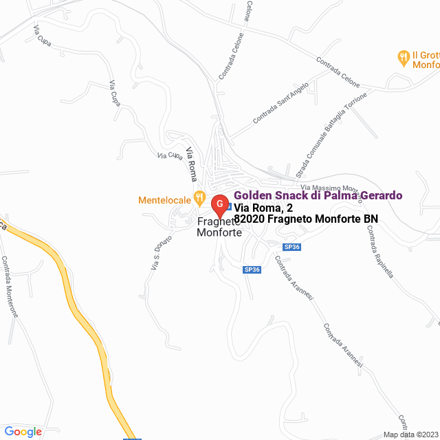 apri la mappa di Golden Snack di Palma Gerardo