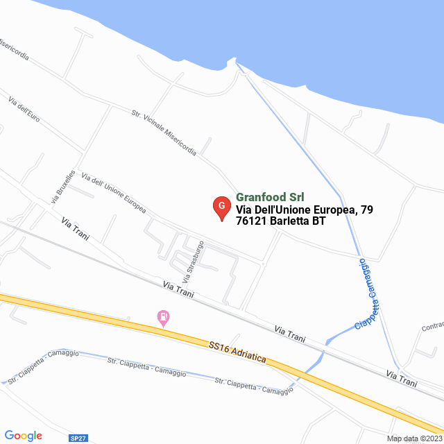apri la mappa di Granfood Srl