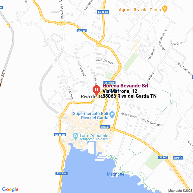 apri la mappa di Horeca Bevande Srl