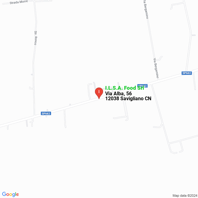 apri la mappa di I.L.S.A. Food Srl