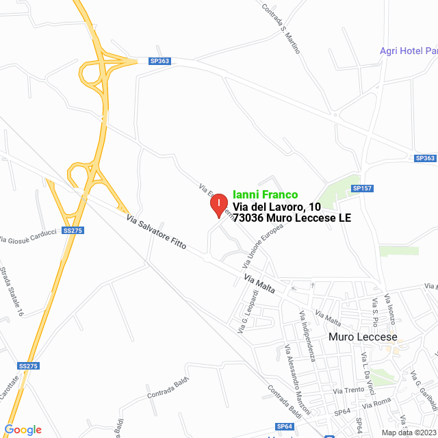 apri la mappa di Ianni Franco