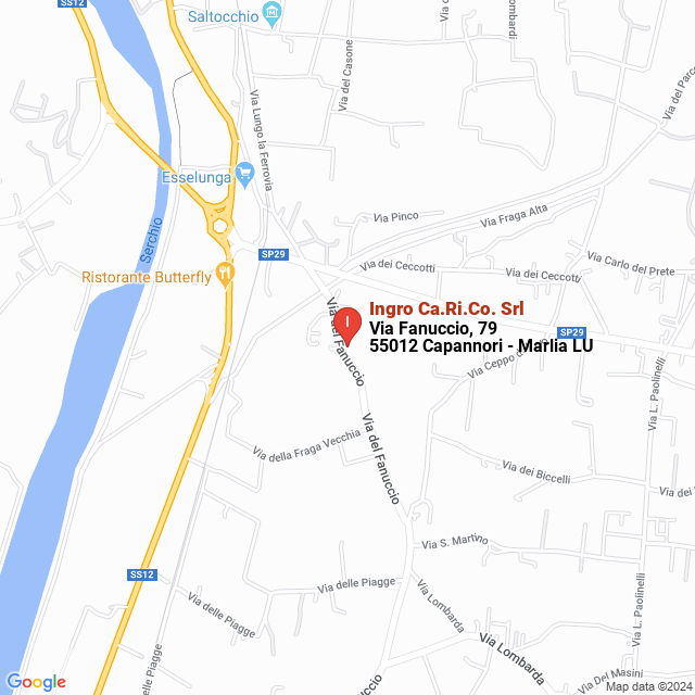 apri la mappa di Ingro Ca.Ri.Co. Srl