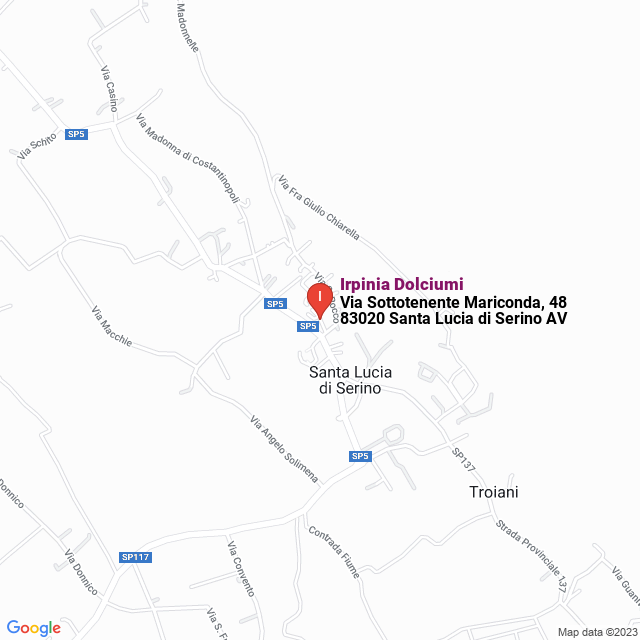 apri la mappa di Irpinia Dolciumi
