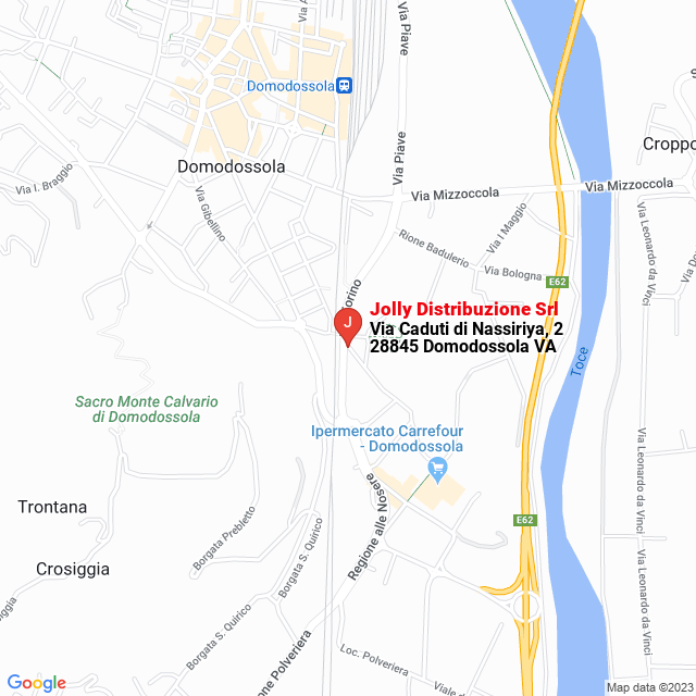 apri la mappa di Jolly Distribuzione Srl
