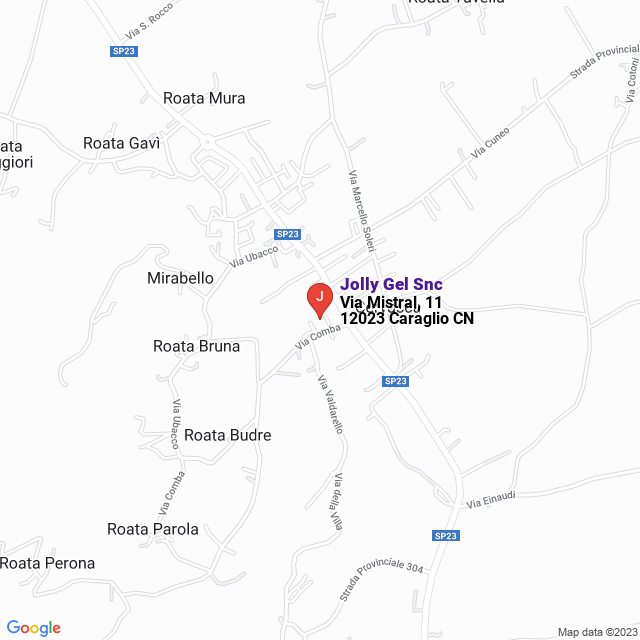 apri la mappa di Jolly Gel Snc