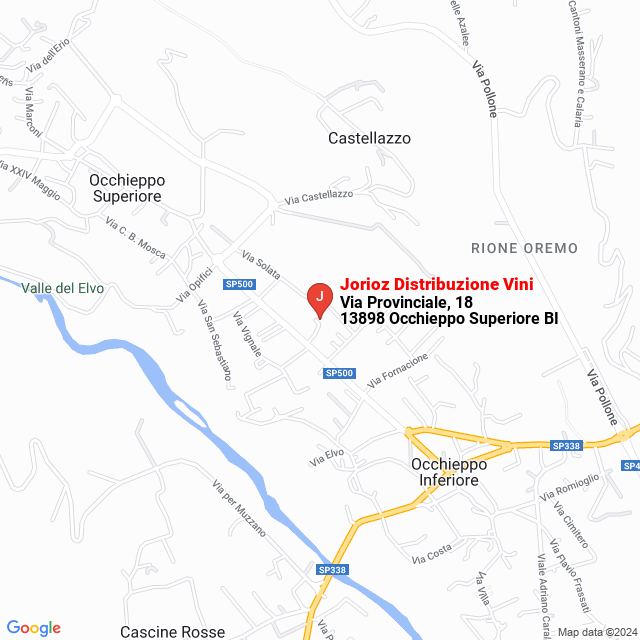 apri la mappa di Jorioz Distribuzione Vini