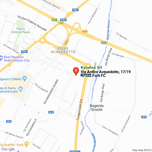 apri la mappa di Kynetos Srl
