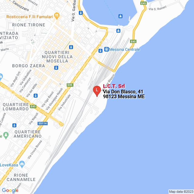 apri la mappa di L.C.T. Srl