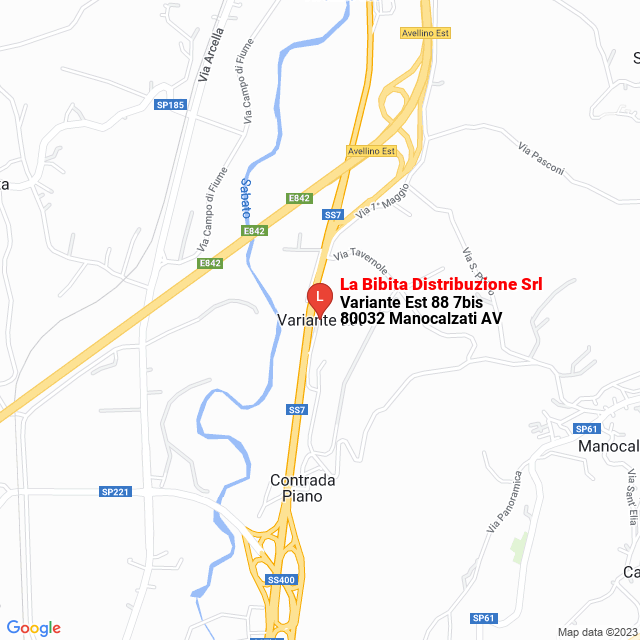 apri la mappa di La Bibita Distribuzione Srl