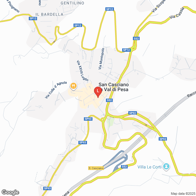 apri la mappa di L‘Acquaiolo Snc