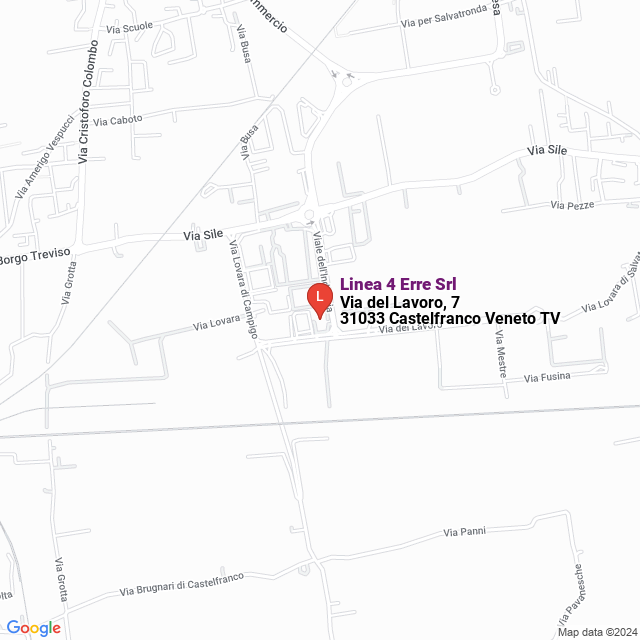 apri la mappa di Linea 4 Erre Srl