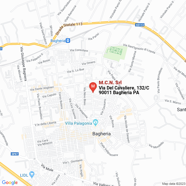 apri la mappa di M.C.N. Srl