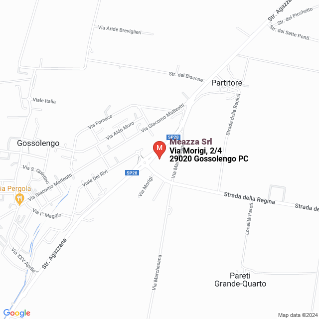 apri la mappa di Meazza Srl