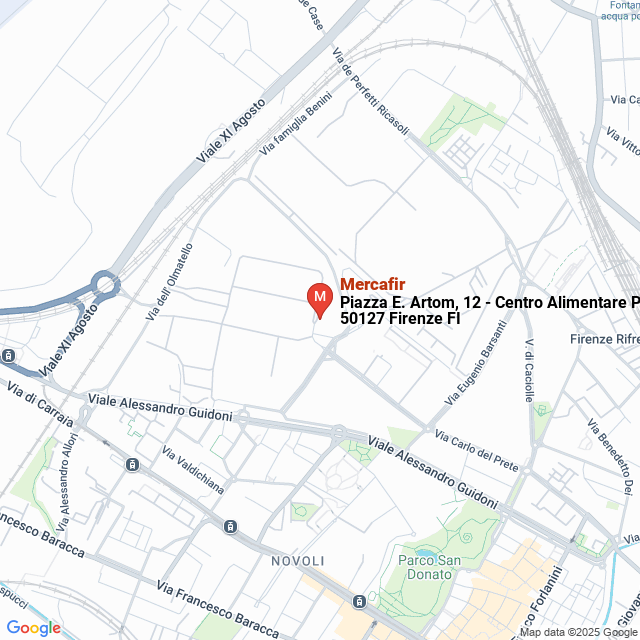 apri la mappa di Mercafir