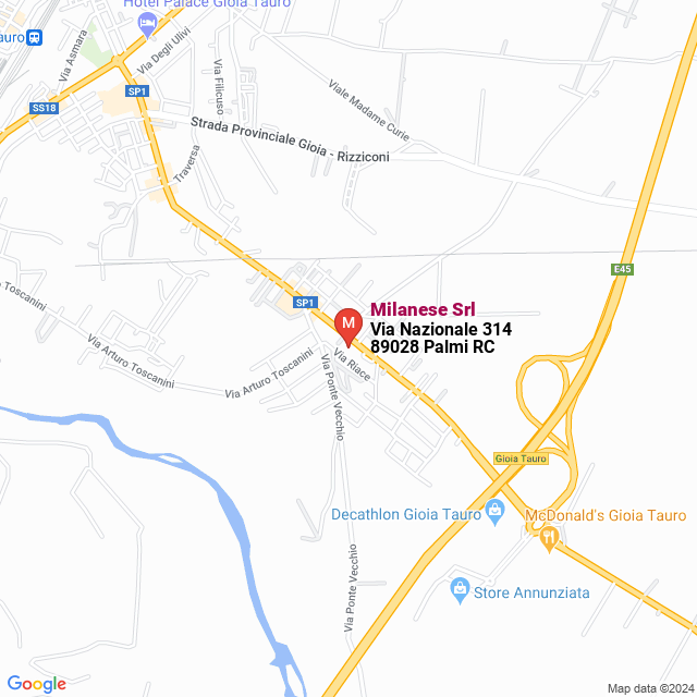 apri la mappa di Milanese Srl