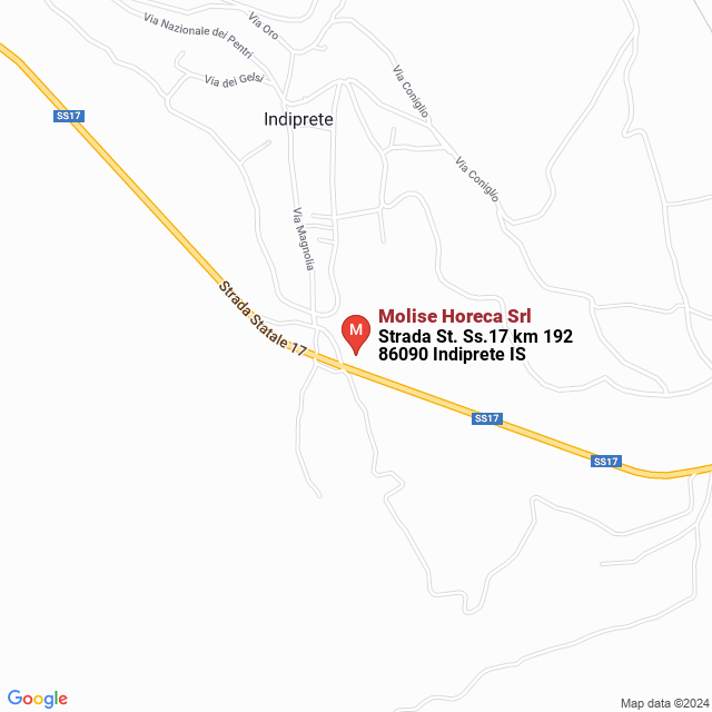 apri la mappa di Molise Horeca Srl