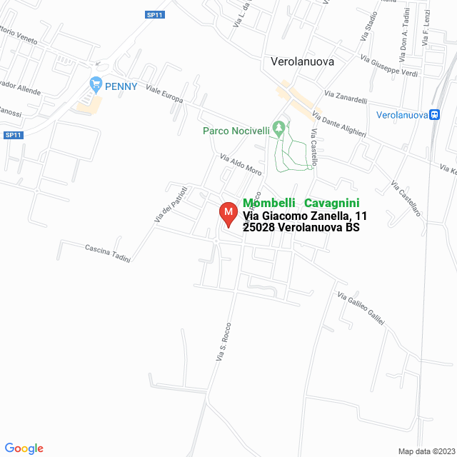 apri la mappa di Mombelli - Cavagnini