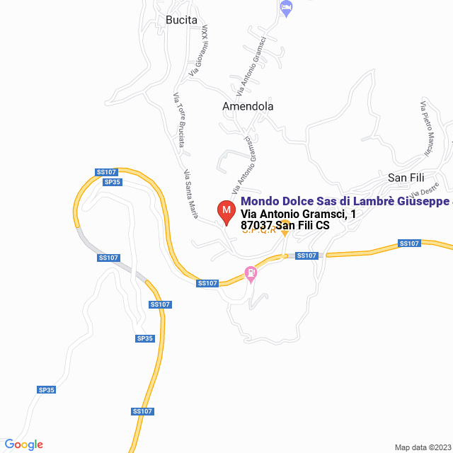 apri la mappa di Mondo Dolce Sas di Lambrè Giuseppe & C.