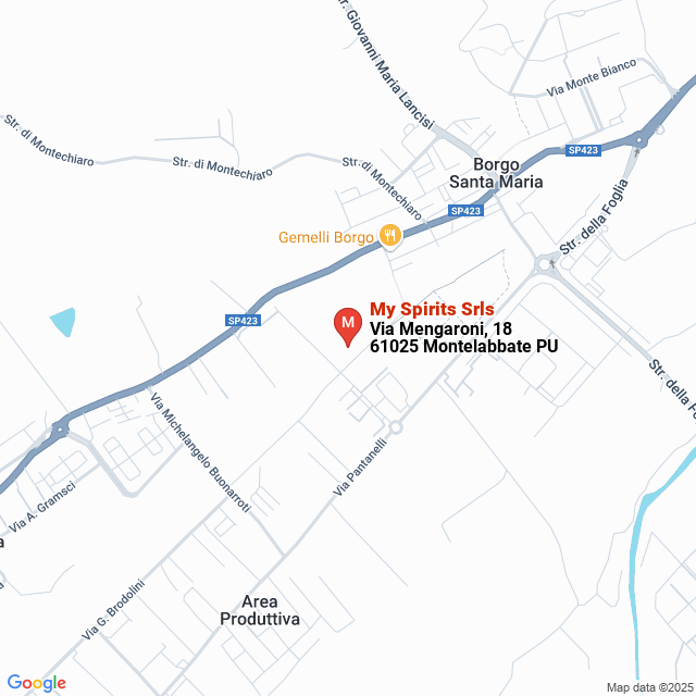 apri la mappa di My Spirits Srls