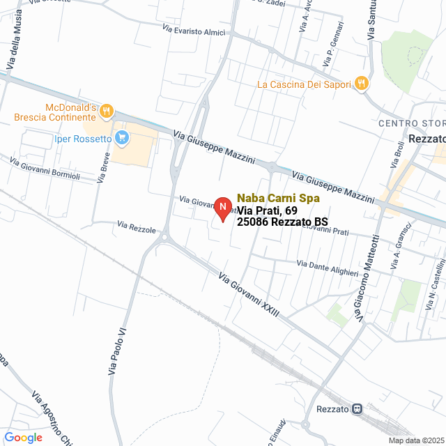 apri la mappa di Naba Carni Spa