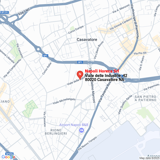 apri la mappa di Napoli Horeca Srl