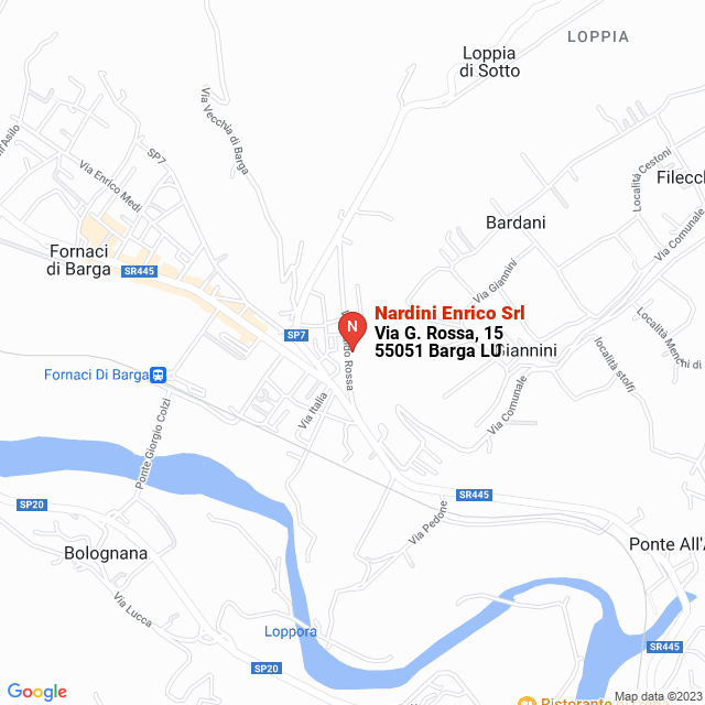 apri la mappa di Nardini Enrico Srl