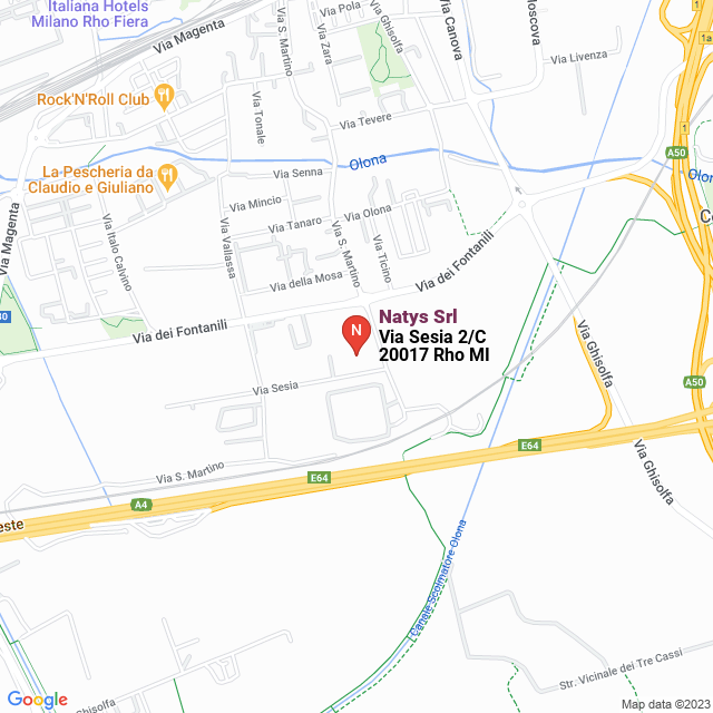apri la mappa di Natys Srl
