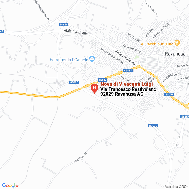 apri la mappa di Nova di Vivacqua Luigi