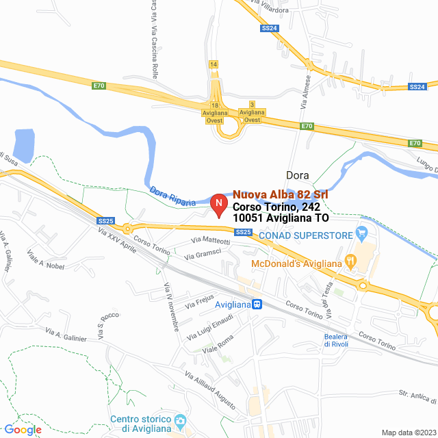 apri la mappa di Nuova Alba 82 Srl