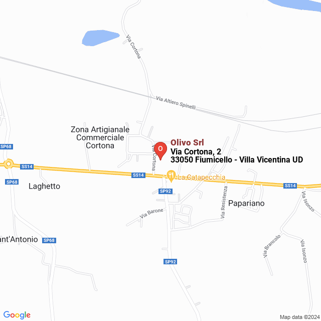 apri la mappa di Olivo Srl