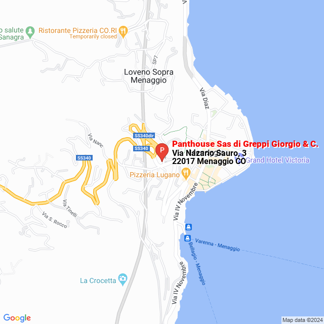 apri la mappa di Panthouse Sas di Greppi Giorgio & C.