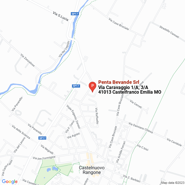 apri la mappa di Penta Bevande Srl