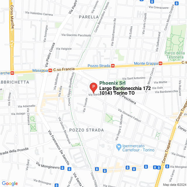 apri la mappa di Phoenix Srl