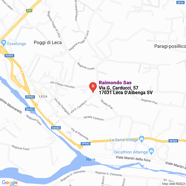 apri la mappa di Raimondo Sas