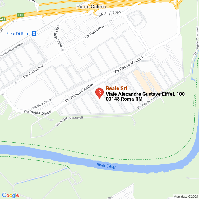 apri la mappa di Reale Srl