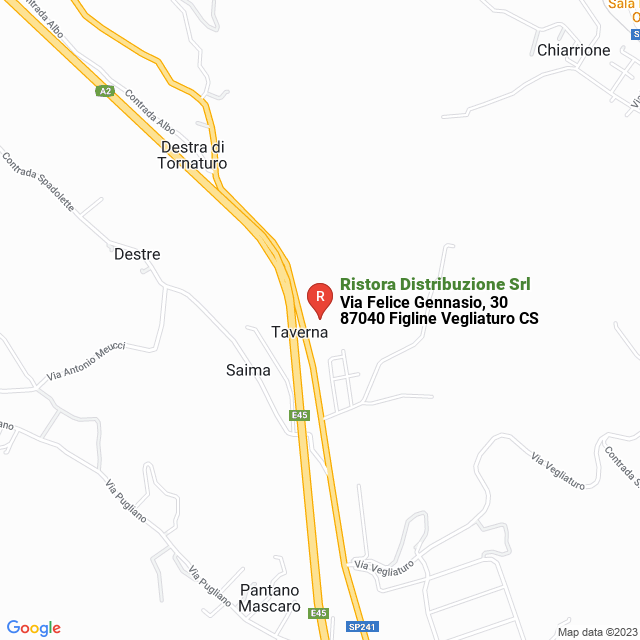 apri la mappa di Ristora Distribuzione Srl