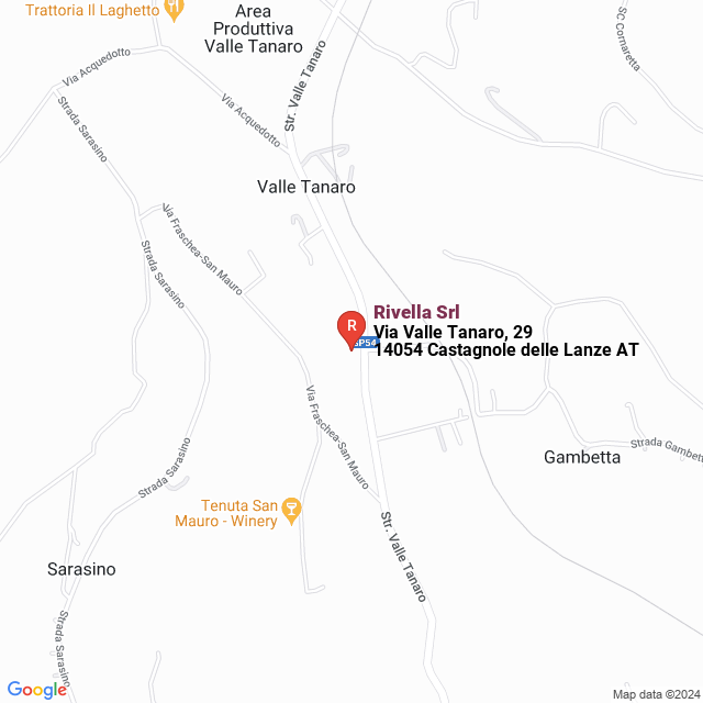 apri la mappa di Rivella Srl