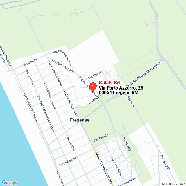 apri la mappa di S.A.F. Srl