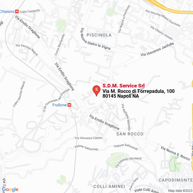 apri la mappa di S.D.M. Service Srl