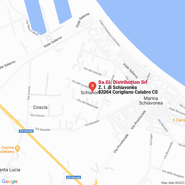 apri la mappa di Sa.Gi. Distribution Srl