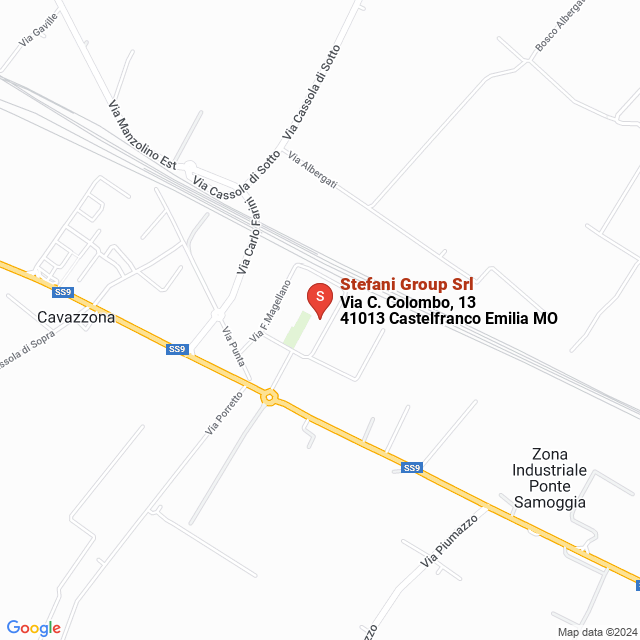 apri la mappa di Stefani Group Srl