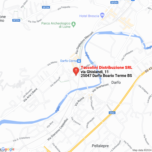 apri la mappa di Taccolini Distribuzione SRL