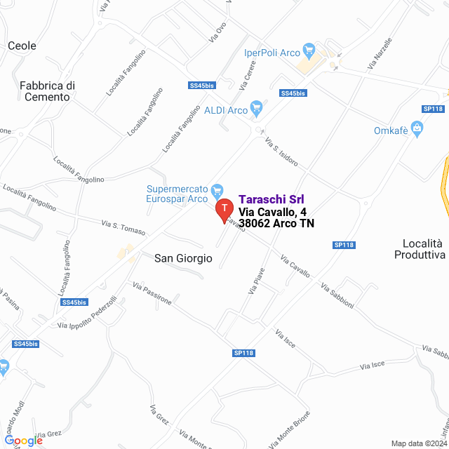 apri la mappa di Taraschi Srl